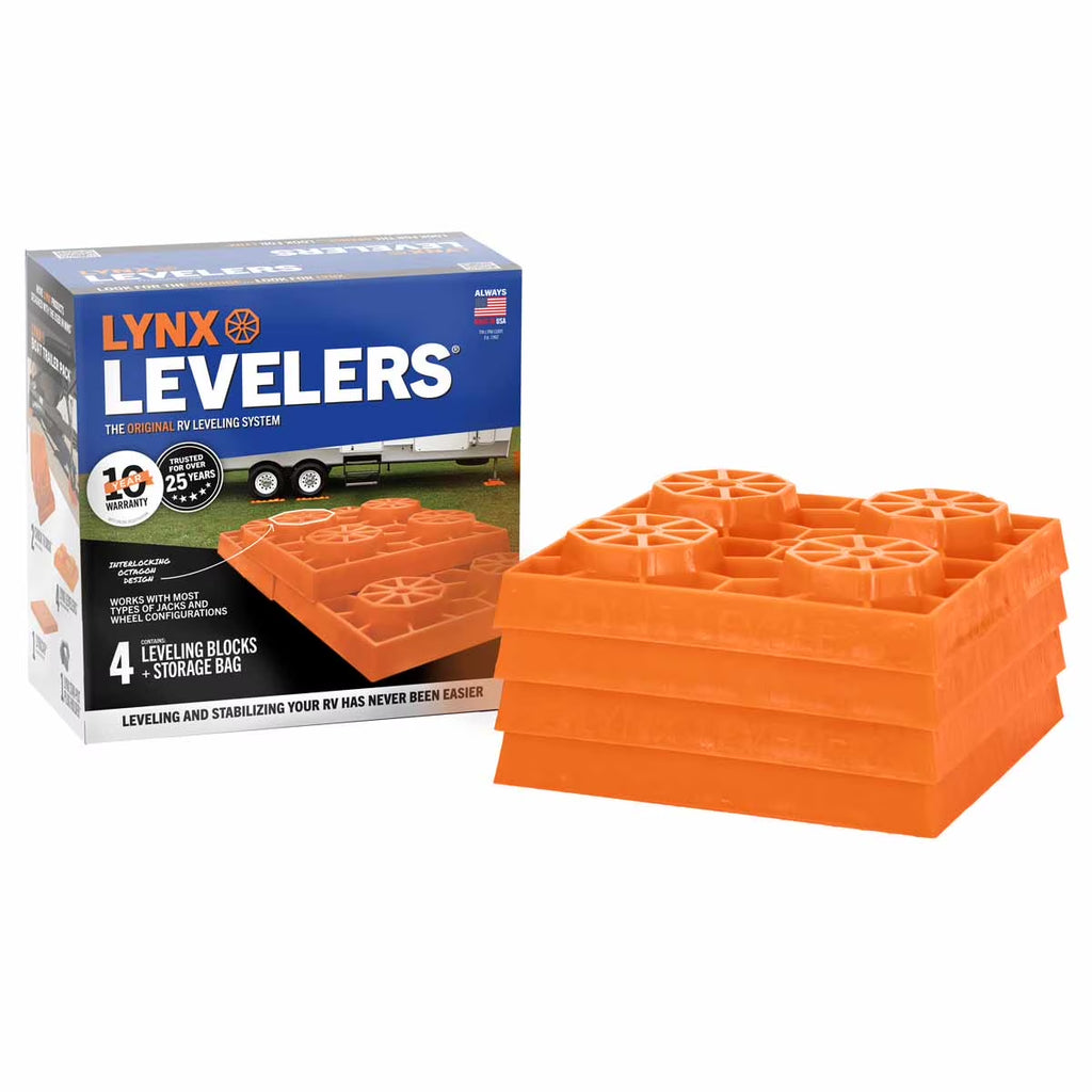 4-Pack RV Leveling Blocks