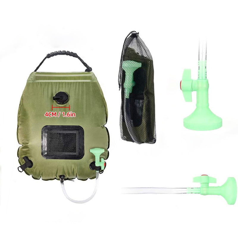 Outdoor Solar Bath Bag Camping Bath Water Storage Bag Portable 20L – view 7 – Pals By Design