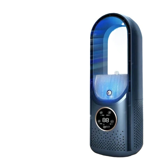 Portable USB Air Cooler Leafless Electric Fan 6 Speed Silent Timer Air – Pals By Design