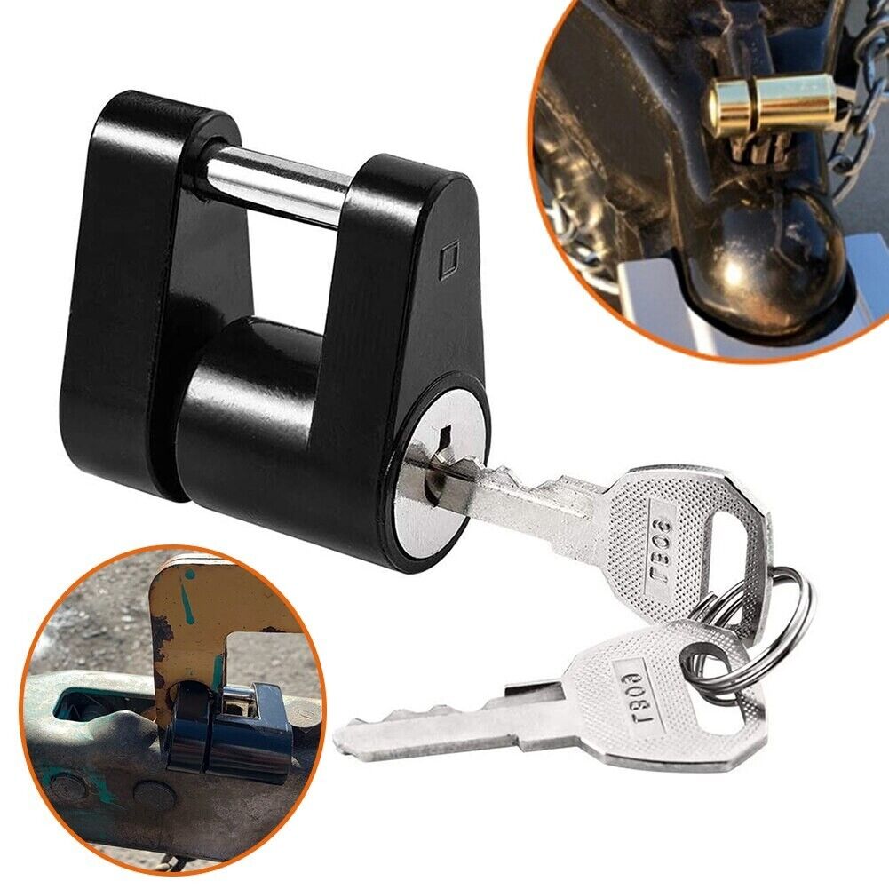 Trailer Hitch Coupler Lock Dia 1/4" Span 3/4" For Tow Boat RV Truck – view 13 – Pals By Design