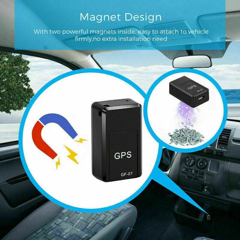 GF07 Mini Magnetic GPS Tracker Real-time Car Truck Vehicle Locator GSM – view 9 – Pals By Design
