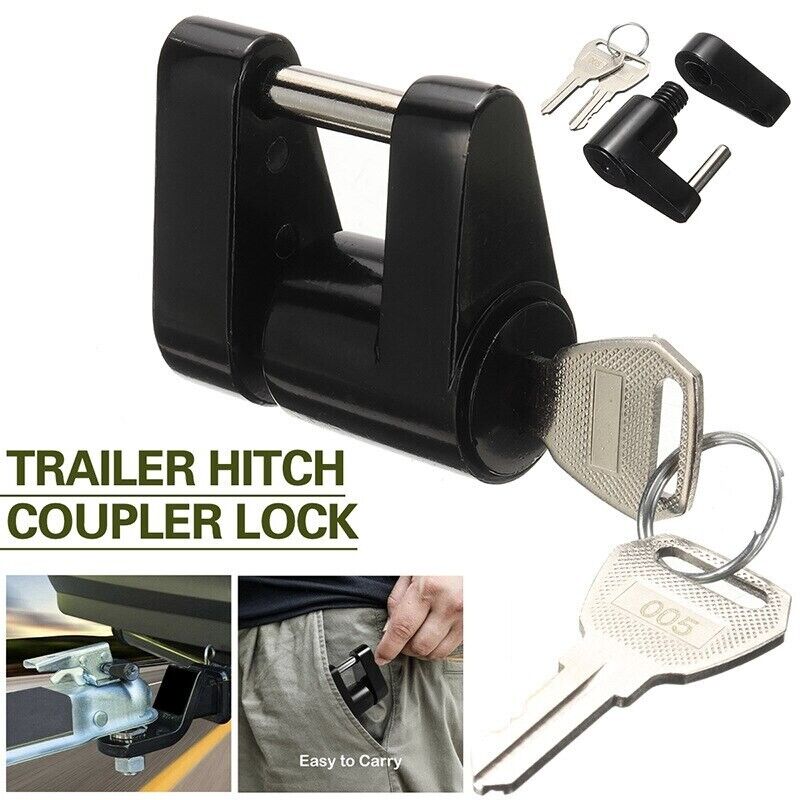 Trailer Hitch Coupler Lock Dia 1/4" Span 3/4" For Tow Boat RV Truck – view 15 – Pals By Design