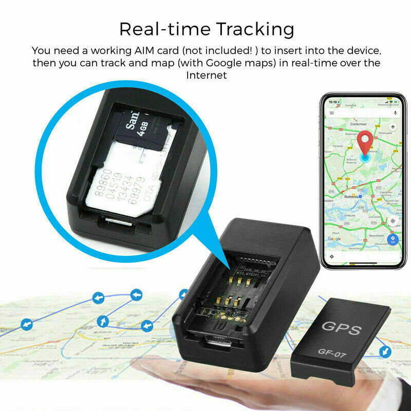 GF07 Mini Magnetic GPS Tracker Real-time Car Truck Vehicle Locator GSM – view 11 – Pals By Design