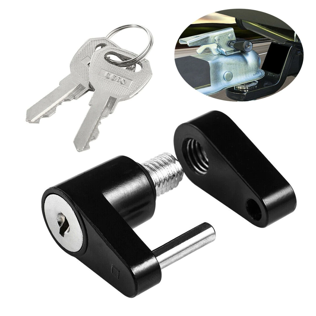 Trailer Hitch Coupler Lock Dia 1/4" Span 3/4" For Tow Boat RV Truck – view 14 – Pals By Design
