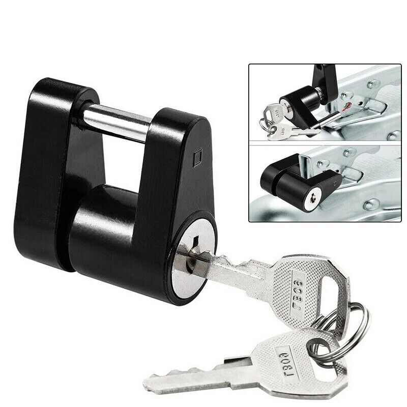 Trailer Hitch Coupler Lock Dia 1/4" Span 3/4" For Tow Boat RV Truck – view 2 – Pals By Design