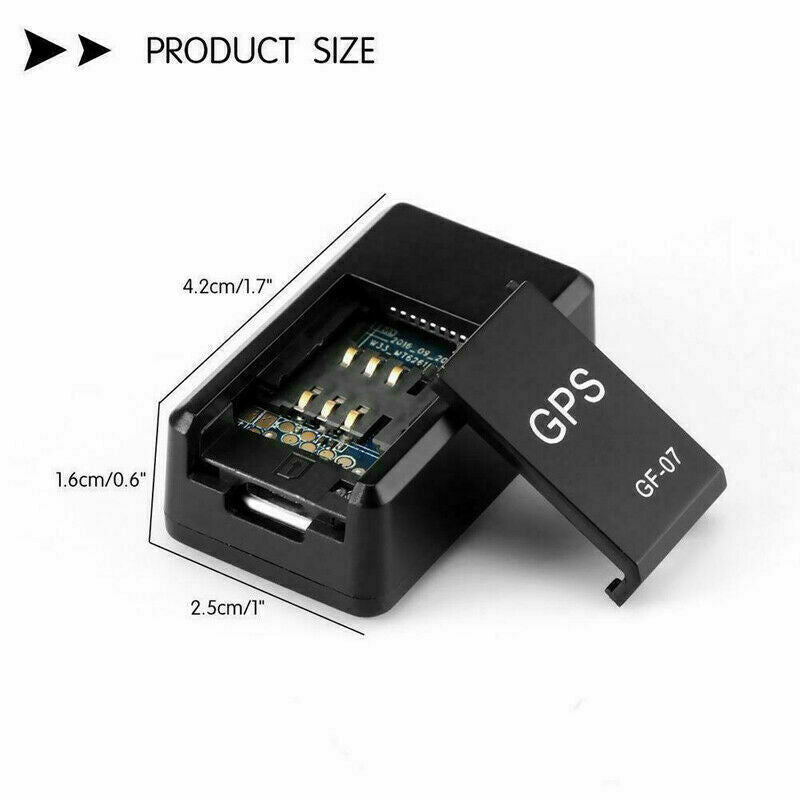 GF07 Mini Magnetic GPS Tracker Real-time Car Truck Vehicle Locator GSM – view 3 – Pals By Design