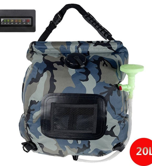 Outdoor Solar Bath Bag Camping Bath Water Storage Bag Portable 20L – view 11 – Pals By Design