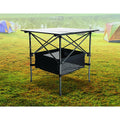 Folding Collapsible Camping Table Caravan RV Heavy Duty Steel & – Pals By Design