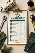 Full-Time RV Operations & Organization Planner – The Complete System for Living & Thriving on the Road – Pals By Design Digital Download