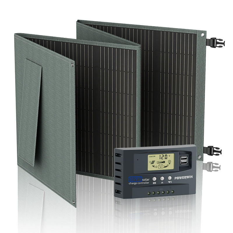 Powerwin PWS220 220W Foldable Solar Panel + MPPT Kit – Pals By Design