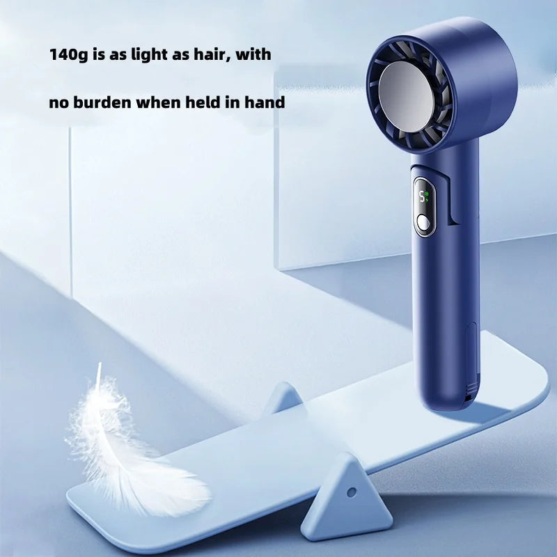 Refrigeration Handheld Fan Portable Power Bank Desktop Can Be – view 2 – Pals By Design