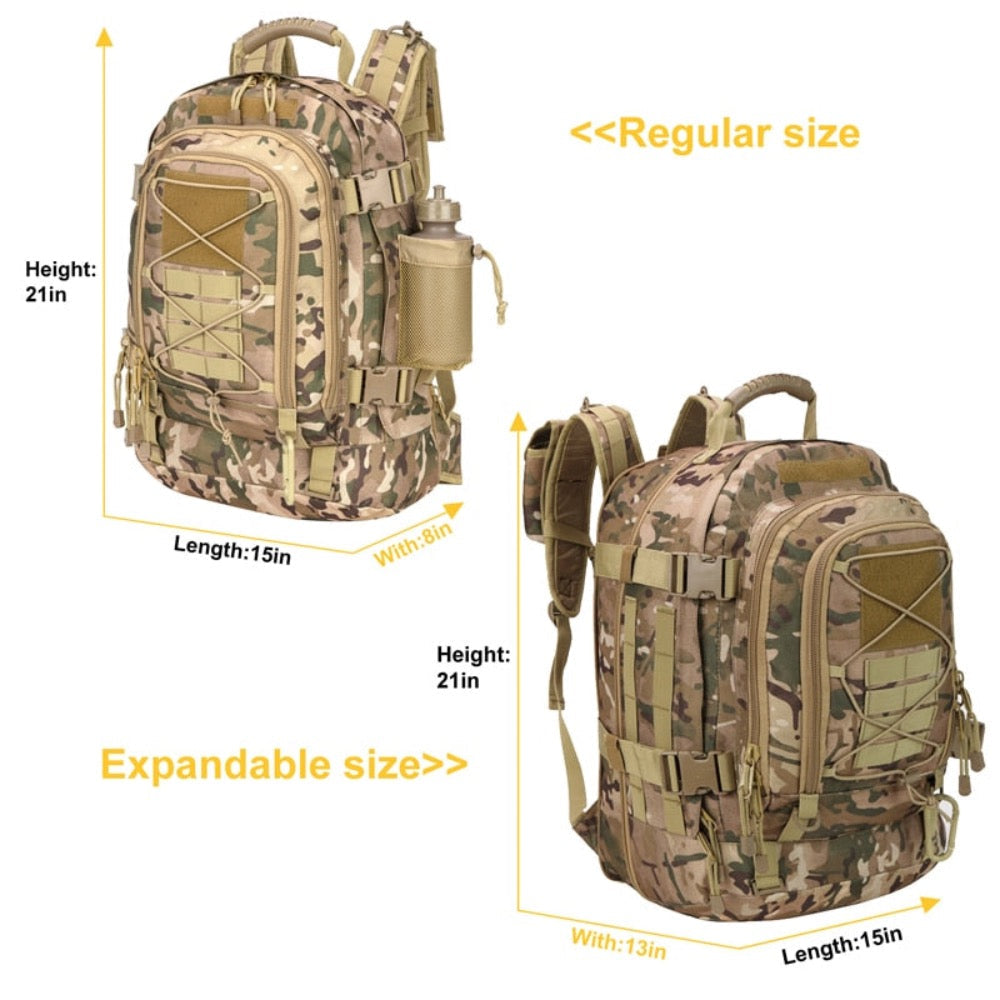 Large Capacity Waterproof Camping Outdoor Backpack – view 3 – Pals By Design