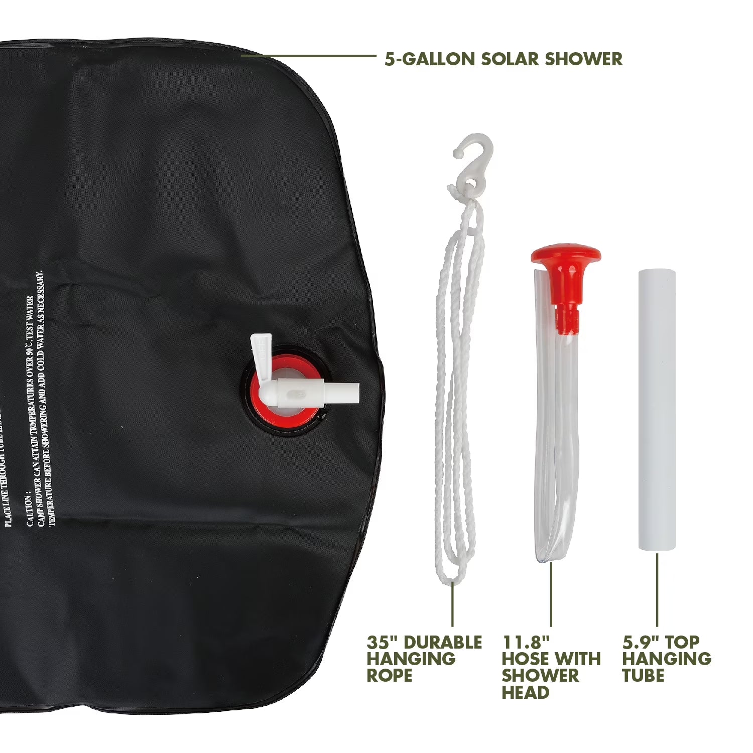 5 Gal Portable Camping Shower