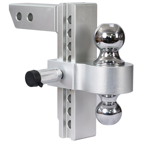 Alu Adjustable Trailer Drop Hitch 2inch Receiver 8 Inch Adjustable – view 3 – Pals By Design