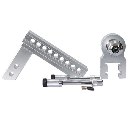Alu Adjustable Trailer Drop Hitch 2inch Receiver 8 Inch Adjustable – view 4 – Pals By Design