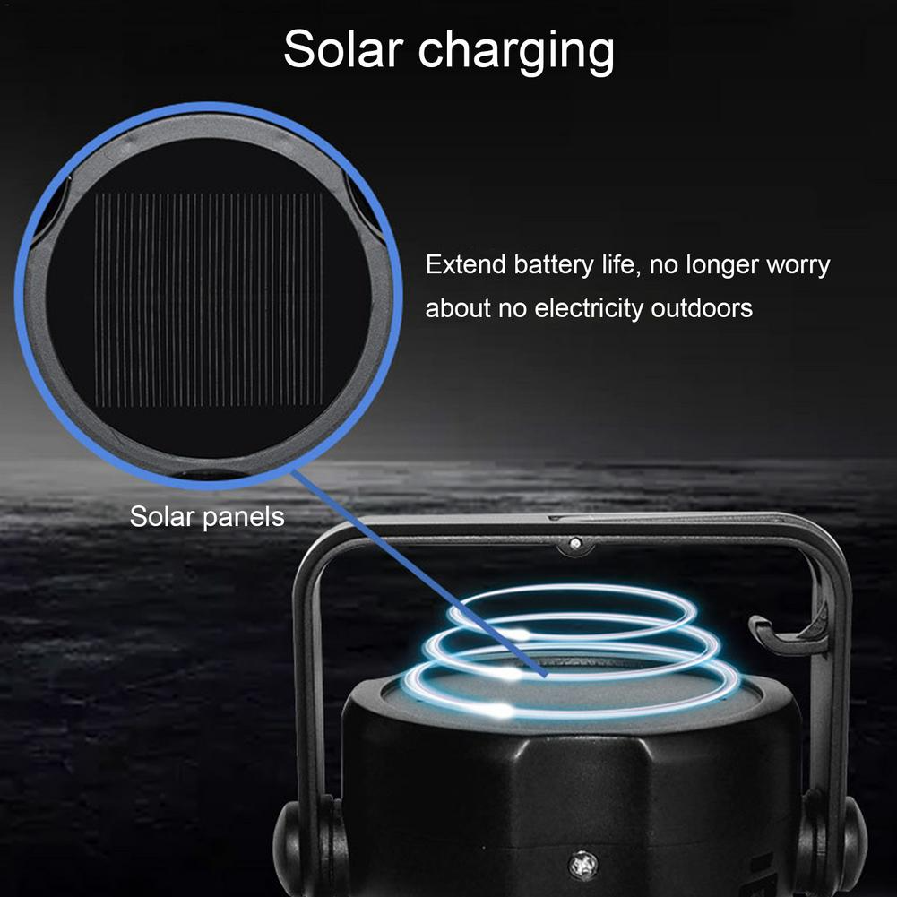 Foldable Fan Portable LED Solar Camping Lantern with Hook – view 5 – Pals By Design