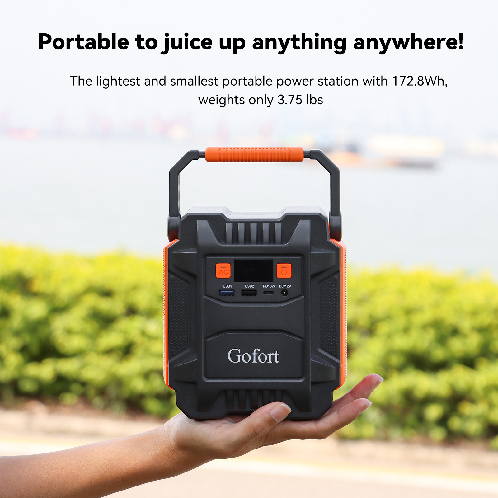 Power Bank Solar Generator 200W Portable Power Station For Camping – view 2 – Pals By Design