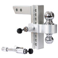 Alu Adjustable Trailer Drop Hitch 2inch Receiver 8 Inch Adjustable – Pals By Design