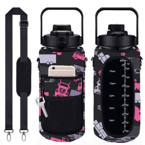 Trucker Camo 64 oz Travel Water Bottle – view 6 – Pals By Design
