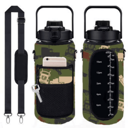 Trucker Camo 64 oz Travel Water Bottle – view 5 – Pals By Design