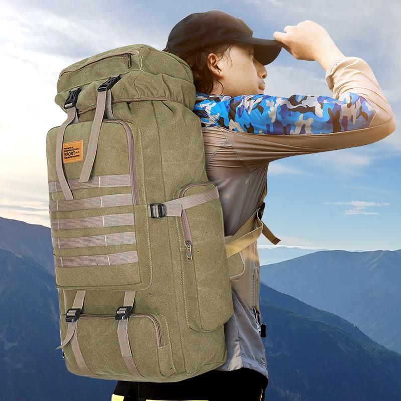 Waterproof Outdoor Camping Hiking 100L Large Capacity Backpack – view 9 – Pals By Design