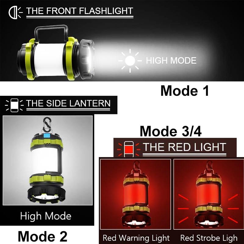 Handheld Multifunction LED Camping Waterproof Lantern – view 4 – Pals By Design