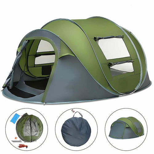 Large Capacity 4 to 5 Persons Automatic Pop Up Camping Tent – view 11 – Pals By Design