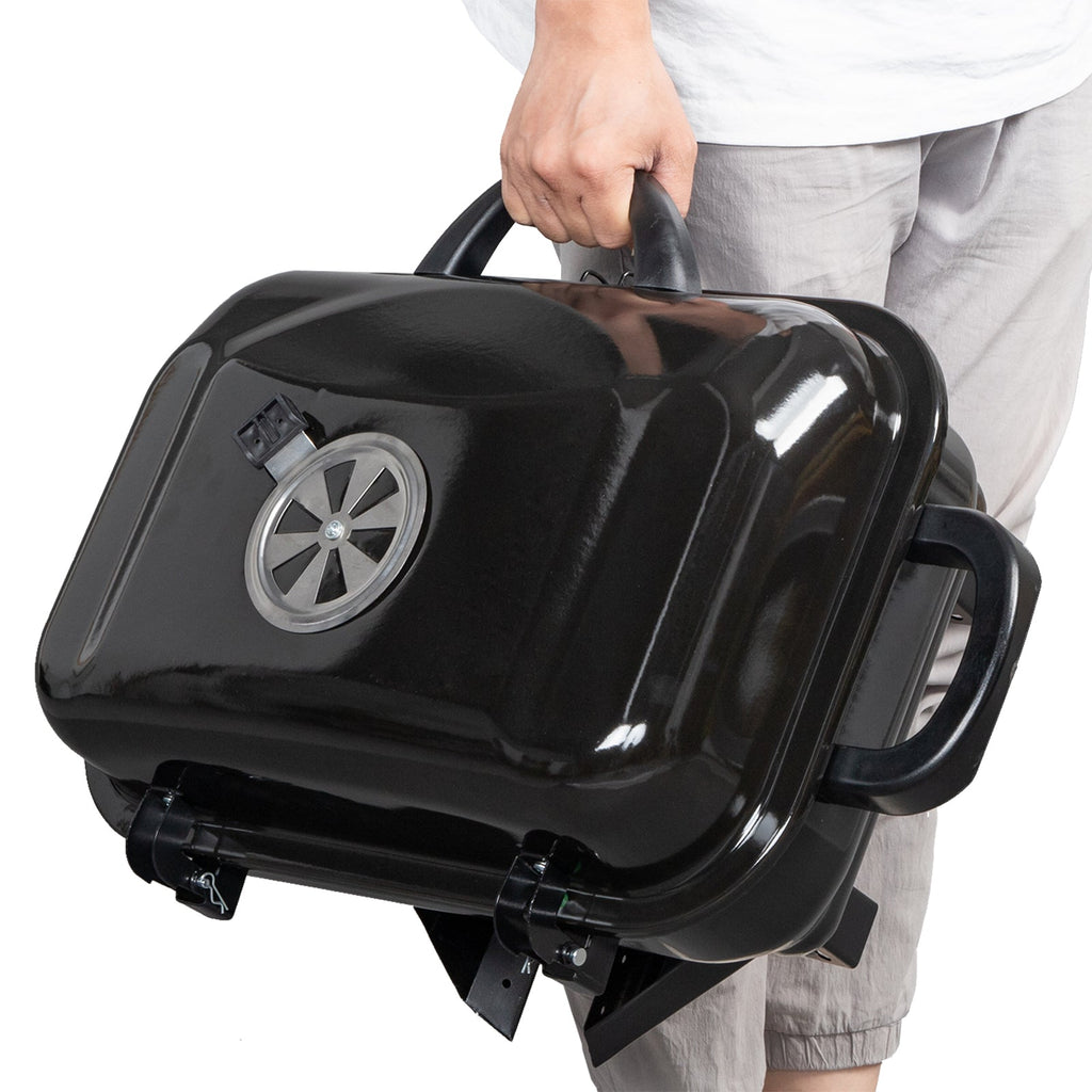 Portable Tabletop BBQ Charcoal Grill – view 4 – Pals By Design