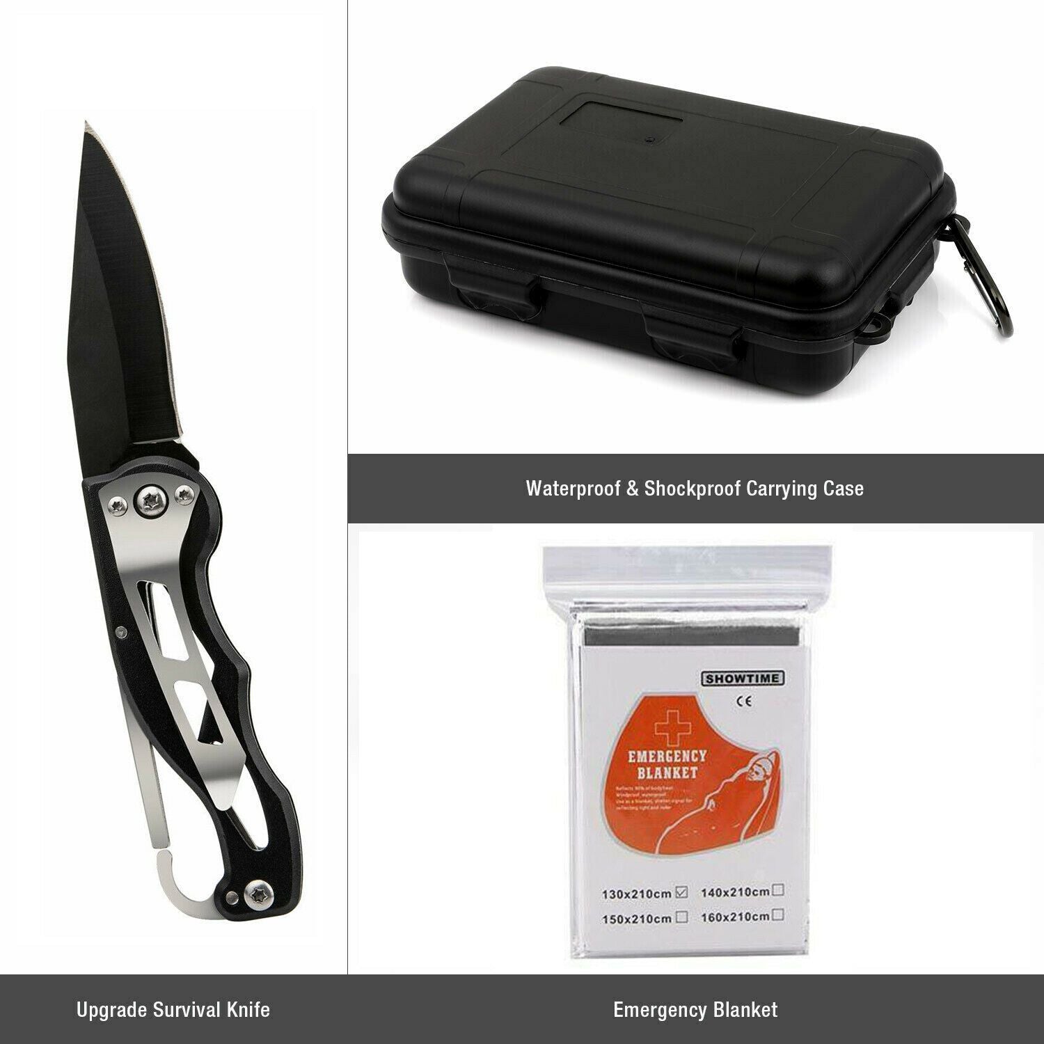 in 1 Outdoor Emergency Survival And Safety Gear Kit Camping – view 4 – Pals By Design