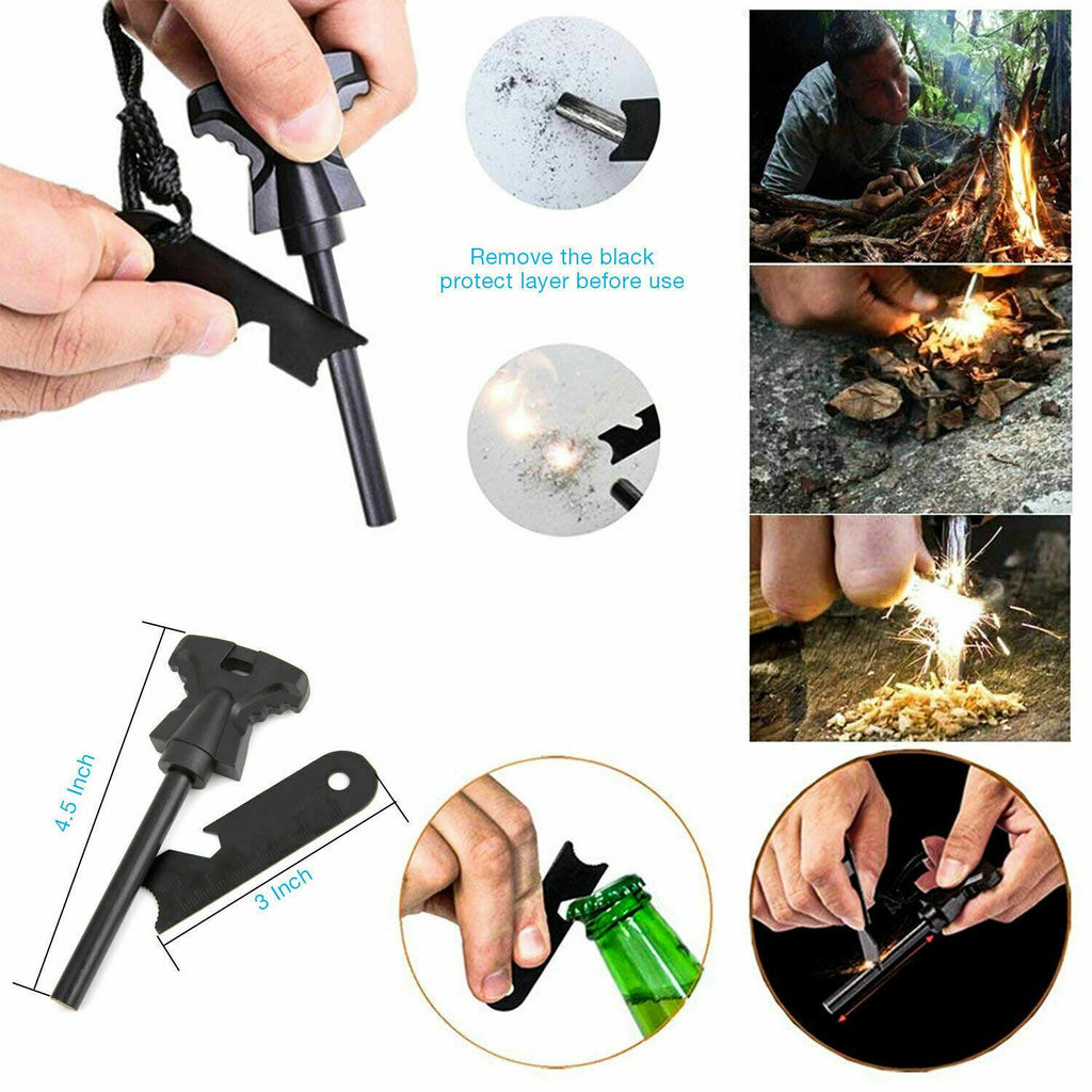 in 1 Outdoor Emergency Survival And Safety Gear Kit Camping – view 10 – Pals By Design